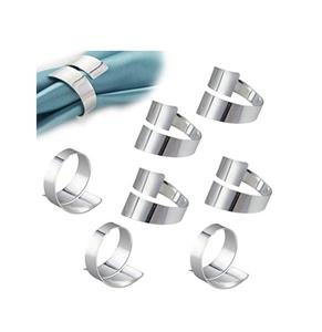 Latest Stainless Steel Napkin Ring for Home Hotel & Restaurant and Dinner Table Handicrafts Stainless Steel Napkin Ring - Product Image 4