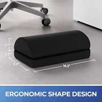 Repose-pieds pour sous le bureau au travail-Repose-pieds polyvalent et confortable avec 2 hauteurs réglables