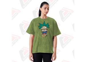 เสื้อยืดผ้ายีนส์ผ้าลูกฟูกสำหรับผู้หญิงผ้าเดนิมผ้าลูกฟูกผ้าฝ้าย100% นุ่มสวมใส่สบายทันสมัยเป็นมิตรกับสิ่งแวดล้อม - Product Image 6