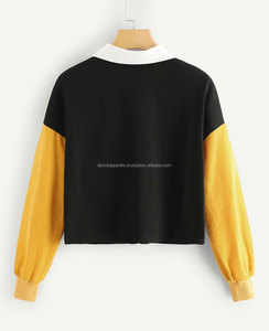Sudadera informal con letras bordadas personalizadas XXXL, jersey de mujer, sudadera transpirable de algodón - Product Image 2