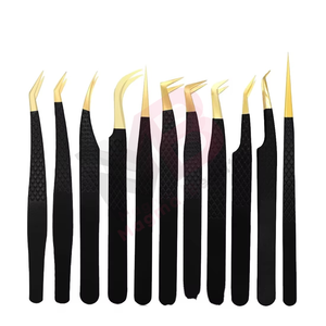 Latest Arrivals Affordable Price <b>Eyelash</b> <b>Extension</b> Tool <b>Kits</b> Straight Pointed Tip Beauty Care Instruments Tool <b>Kit</b> - Product Image 1