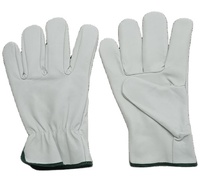 Gants de Soudure Robustes XL en Cuir de Vachette/Cuir de Chèvre/Cuir Pleine Fleur – Protection des Mains pour la Logistique, Résistants à l'Usure EN388 – Offre Spéciale