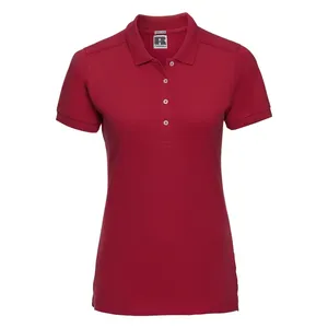 Chemises polo promotionnelles personnalisées pour femmes, en tissu extensible - Product Image 6
