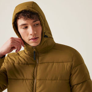 แจ็กเก็ตผ้าไนลอนบุขนสำหรับผู้ชายเสื้อโค้ทบุนวมสำหรับใส่ได้ทั้งชายและหญิงเสื้อหนาวออกแบบโลโก้ได้ตามต้องการ - Product Image 5