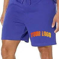 Pantalones cortos deportivos para hombre con cordón personalizado, pantalones cortos de algodón polar de alta calidad al por mayor para hombre - Product Image 5