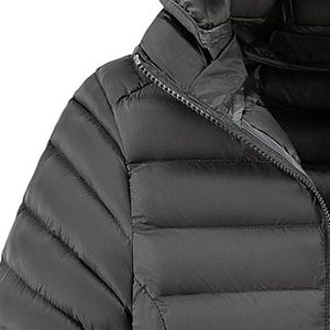 Veste d'hiver épaisse en duvet pour homme, chaude, coupe-vent, à capuche, veste d'extérieur - Product Image 3