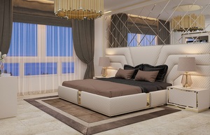 Fabricante de Muebles de Hotel Personalizados OEM de Turquía, Proyecto de Contrato a Medida, Juego de Armario de Dormitorio, Lacado, MDF, Madera Sólida - Product Image 5