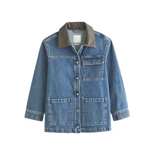 Nouvelles vestes en jean pour femmes, 100% coton, réversibles, imperméables, vente directe d'usine, meilleur prix, fabriqué au Pakistan - Product Image 1