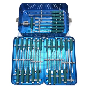 DADDY D PRO ensemble d'instruments chirurgicaux orthopédiques en acier inoxydable et aluminium lombaire titane Cage Kit spinal CE ISO13485 - Product Image 1