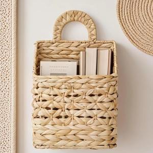 Cesta de Almacenamiento Colgante Tejida a Mano Rústica, Cesta de Almacenamiento Hecha a Mano al por Mayor, Ecológica, Hecha en Vietnam - Product Image 4