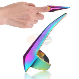 Anillo de Acero Inoxidable para Peinar y Separar el Cabello, Pinza para Trenzar con los Dedos, Uso en Salón, Extensión Rápida de Cabello Humano - Product Image 6