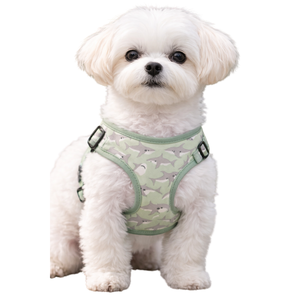 Geometric Pattern <b>Dog</b> <b>Harness</b> Adjustable Lightweight Padded Pet Chest Vest with Breathable Mesh - Product Image 5