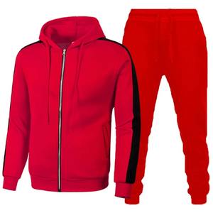 2025 femmes décontracté Streetwear ensembles de vêtements de sport automne hiver fermeture éclair à capuche et pantalon marque vêtements survêtement pour hommes - Product Image 4