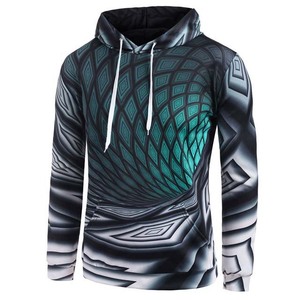 Sudadera con capucha personalizada para hombre, con estampado 3D de peso pesado, con tu propio diseño de sublimación, con servicio OEM - Product Image 1