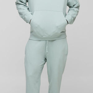 Survêtements personnalisés pour hommes 2026 à prix avantageux avec poches kangourou, manches longues, tissu confortable, pull à capuche et logo - Product Image 4
