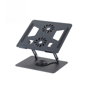 Support de tablette PC en métal rotatif à 360 degrés, pliable, ergonomique, réglable en hauteur, offrant confort et commodité - Product Image 4