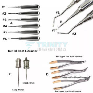 Kits de extracción dental de acero inoxidable de calidad superior Instrumentos dentales Kits de extracción dental de precio superior - Product Image 1