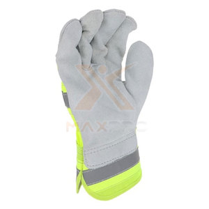 Latest Style Hand Protective Working <b>Gloves</b> Genuine Leather Working <b>Gloves</b> Heavy Duty Working <b>Gloves</b> - Product Image 6