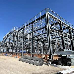 Entrepôt préfabriqué économique, Bâtiment métallique à structure en acier préfabriquée, Entrepôt en acier, Atelier de construction en acier - Product Image 2