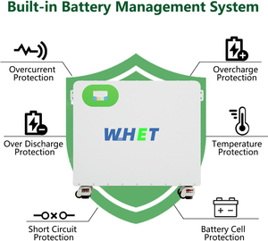 Bán Buôn 48V 300Ah 15Kwh 314 16Kwh Pin Lithium UPS Hệ Thống Sao Lưu Kép AC Đầu Vào N + 1 Dự phòng Trung Tâm Dữ Liệu Điện Khẩn Cấp - Product Image 2