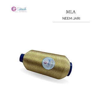 Golden Color 180D Neem Jari Metallic Flora Jari Embroidery <b>Yarn</b> High Tenacity Lurex <b>Polyester</b> for Hand Knitting - Product Image 3
