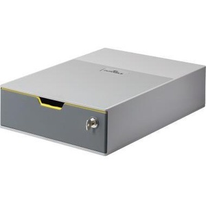 Single-Tier <b>Plastic</b> Office Organizer with <b>Storage</b> <b>Drawers</b> for Desk Use Injection-Molded - Product Image 1