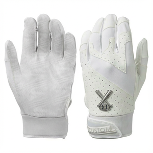 Gants de frappe de baseball et de softball en gros, paume en cuir véritable, protection contre les impacts, ajustement flexible, design personnalisé, option de couleur - Product Image 4