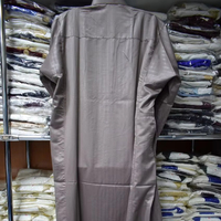 Kamiss marocain prêt-à-porter en lin, Thobe/Thawb décontracté respirant pour l'automne, grande taille, personnalisé ODM pour hommes, longueur cheville