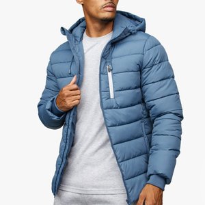 2025 nueva moda personalizada invierno hombre chaquetas alta calidad burbuja Chaqueta larga lona chaqueta de invierno al por mayor - Product Image 2