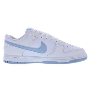 Nike Dunk Low Retro <b>Mens</b> <b>Shoes</b> Color: <b>White</b>/Sky 100% Authentic - Product Image 1