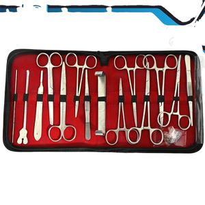 Kit de disección avanzada, juego de disección de Anatomía de Laboratorio de Biología, viene con cuchillo de bisturí, cuchillas con mango, fórceps para estudiantes de medicina - Product Image 1