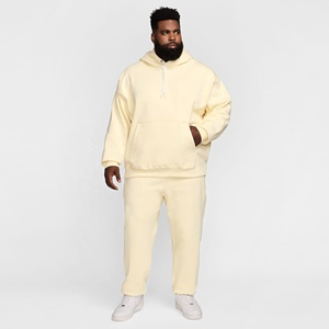Sweat-shirt à capuche surdimensionné pour homme de haute qualité avec logo personnalisé, 100% coton molletonné, respectueux de l'environnement, avec épaules tombantes, pour l'hiver - Product Image 6
