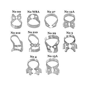 Kit de Digue Dentaire en Caoutchouc - Pince à Digue Manuelle en Acier Inoxydable de Qualité Médicale Réutilisable, Pince à Perforer 2026 - Product Image 4