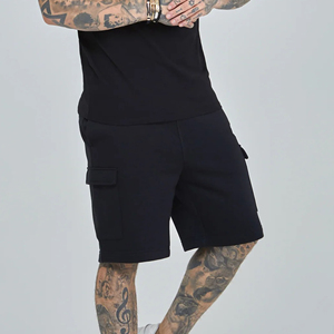 Haute qualité été vêtements décontractés hommes Shorts respirant 100% coton DTG Logo imprimé coupe ample respirant Shorts pour hommes - Product Image 5