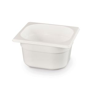 Contenitore Gastronorm 1/6 HENDI GN 2.4L Bianco per Conservazione Alimenti 176x162x150mm - Product Image 1