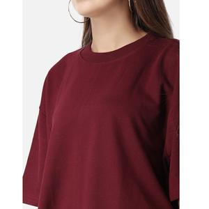 T-shirt graphique de mode d'été pour femmes imprimé personnalisé noir BD grande taille courte longueur prix de gros - Product Image 5