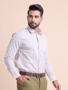 La mejor camisa de manga larga de algodón sólido para hombres Combinación perfecta de comodidad y estilo Ideal para ocasiones casuales y formales - Product Image 5