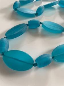 Natural Sodalite Beaded <b>Necklace</b>, 8mm Sodalite Smooth Round Beads <b>Necklace</b> , Handmade Crystal Choker <b>Necklace</b> Beaded Jewelry - Product Image 2