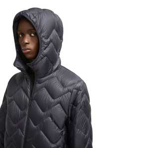 Veste matelassée à capuche personnalisée de haute qualité, style décontracté, fermeture éclair, imperméable, coupe-vent, respirante, unisexe - Product Image 5