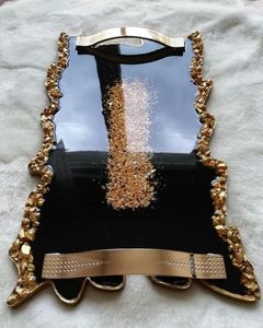 SUPER plateau de service en résine époxy fait à la main Essentiels de cuisine uniques pour la maison Restaurant Hôtel Décoratif Service Tra - Product Image 4