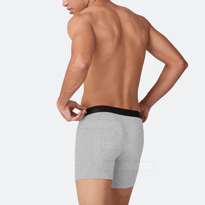 Ropa interior personalizada de algodón para hombre, pantalones cortos de boxeo, hechos en Pakistán, estilo ajustado liso a la venta - Product Image 6