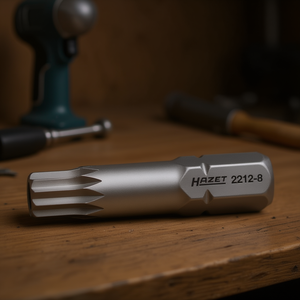 Hazet 5/16'' <b>Bit</b> with Internal Serration Profile (XZN) for Power <b>Screw</b> <b>Drivers</b> - Product Image 3