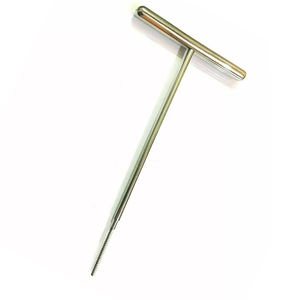 Instrument d'orthopédie vétérinaire de haute qualité dispositif de taraudage orthopédique manuel en métal en acier inoxydable avec robinet d'os à poignée en T - Product Image 4