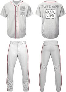 Camiseta de Béisbol y Uniforme Personalizados para Hombre de Alta Calidad, Transpirables, 100% Poliéster, Impresión por Sublimación OEM - Product Image 3