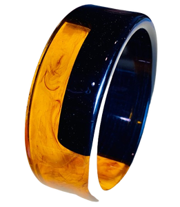 New Handmade Resin Bangle <b>Bracelet</b> Wide Colorful <b>Cute</b> Pink Amber Designer Acrylic Unique Unisex Fashion Jewelry Party Woman - Product Image 4
