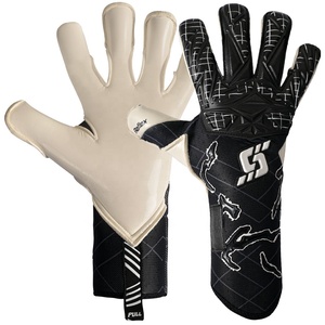 Professional Training Sports Latex Football Gloves Goalkeeper <b>Finger</b> Protection Soccer Goalkeeper Gloves for Kids Adult - Product Image 1