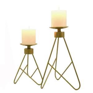 Elegantes candelabros de Madera hechos a mano con tapas para decoración del hogar de lujo y eventos especiales para Navidad, Pascua, cumpleaños - Product Image 3