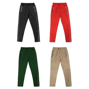 กางเกงวอร์มผ้าคอตตอนสำหรับผู้ชายกางเกงวอร์มผ้าคอตตอนทรงสกินนี่พิมพ์โลโก้สำหรับใส่วิ่ง - Product Image 5