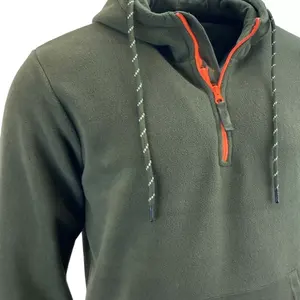 <b>Orange</b> Zipper Accents Transform This Modern <b>Hoodie</b> Effortlessly Stylish Customizable <b>Hoodie</b> with Modern Accents - Product Image 3