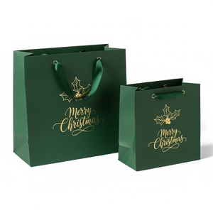 Elegante bolsa de regalo de papel ecológica para ocasiones festivas de cumpleaños de Navidad-Decoración y uso del paquete - Product Image 2